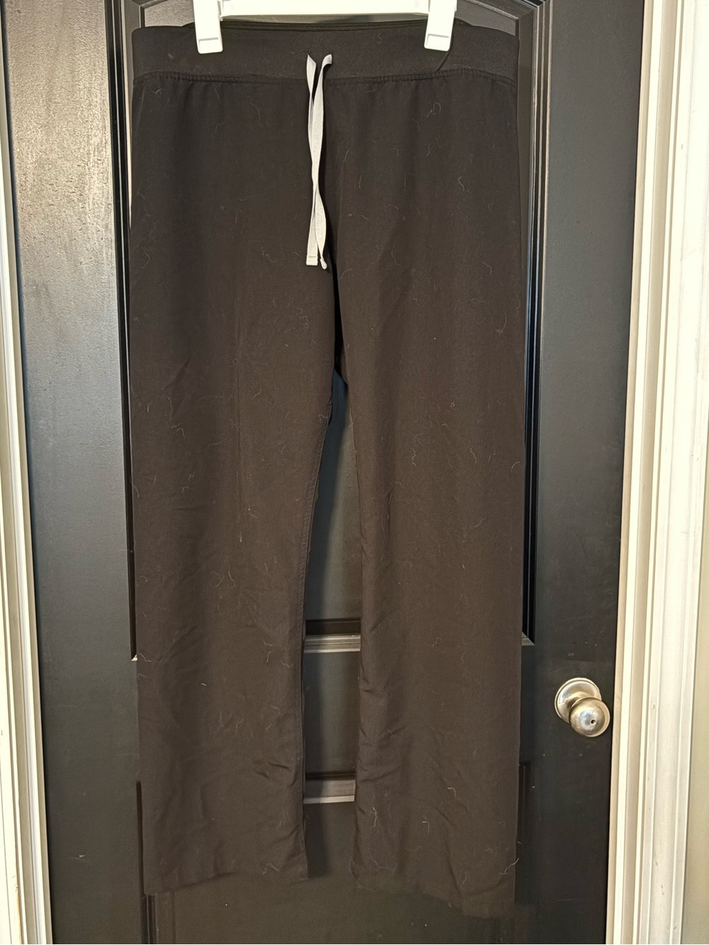 Figs Livingston Black Scrub Pants XL